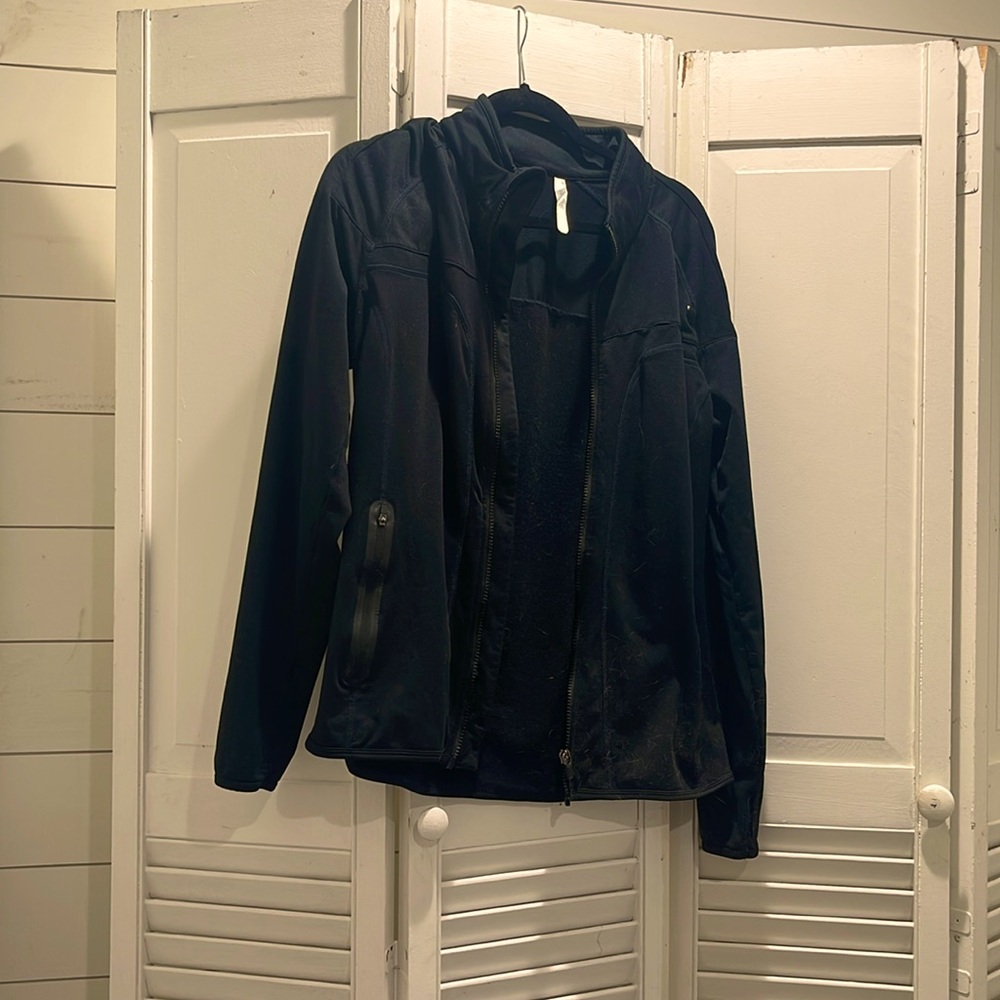 Fabletics Jacket.  Black.  Workout jacket.